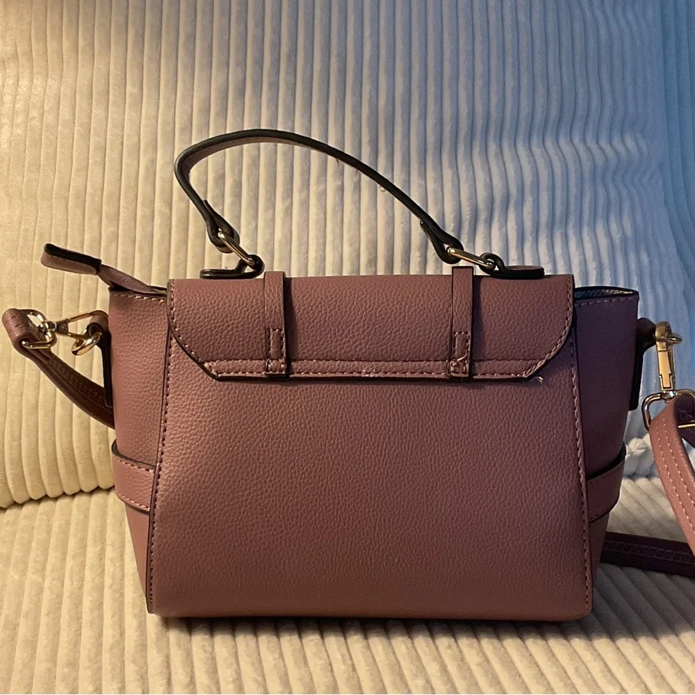 Elegant Mauve Women's Satchel - Picture 4 of 8